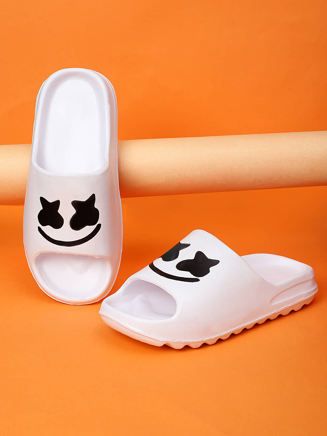 KAPANI White Men's Slide Flip flop