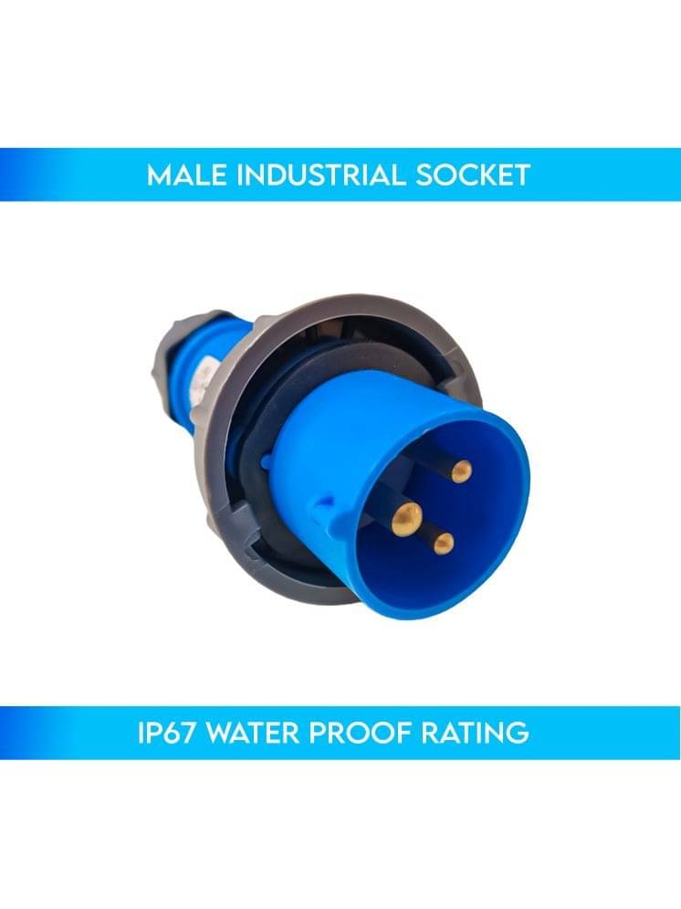 LXMI Male Incustrial Socket With IP67 Waterproof rating 220 Non Modular Sockets LXMI Male Incustrial Socket With IP67 Waterproof rating 220 Non Modular Sockets