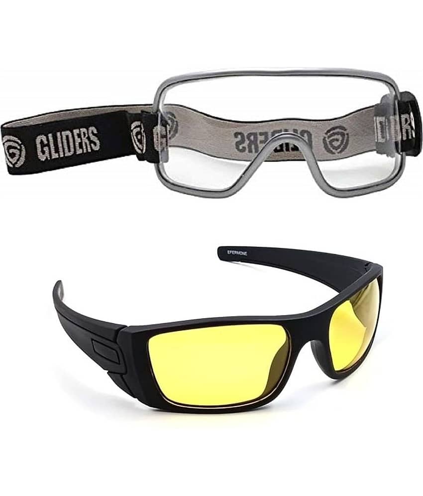 Redex Black Oversized Sunglasses ( Pack of 2 ) - Sunglasses | Buy online on ZillyBuy