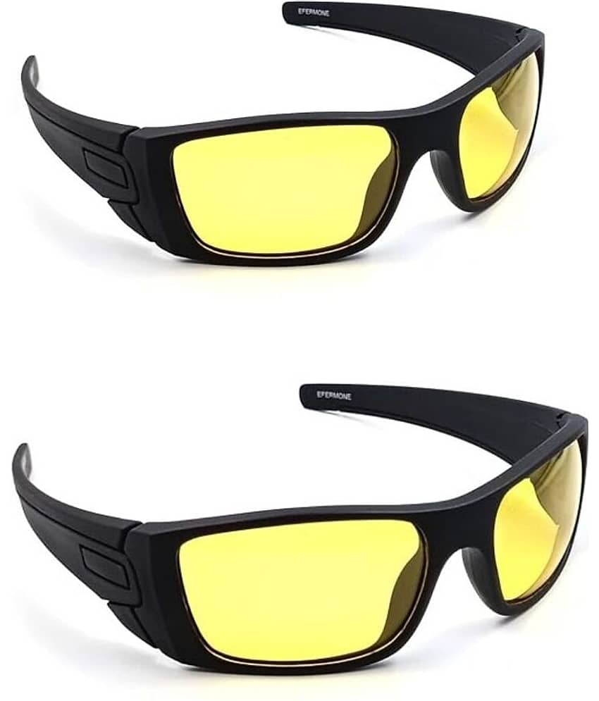Redex Black Oversized Sunglasses ( Pack of 2 ) - Sunglasses | Buy online on ZillyBuy
