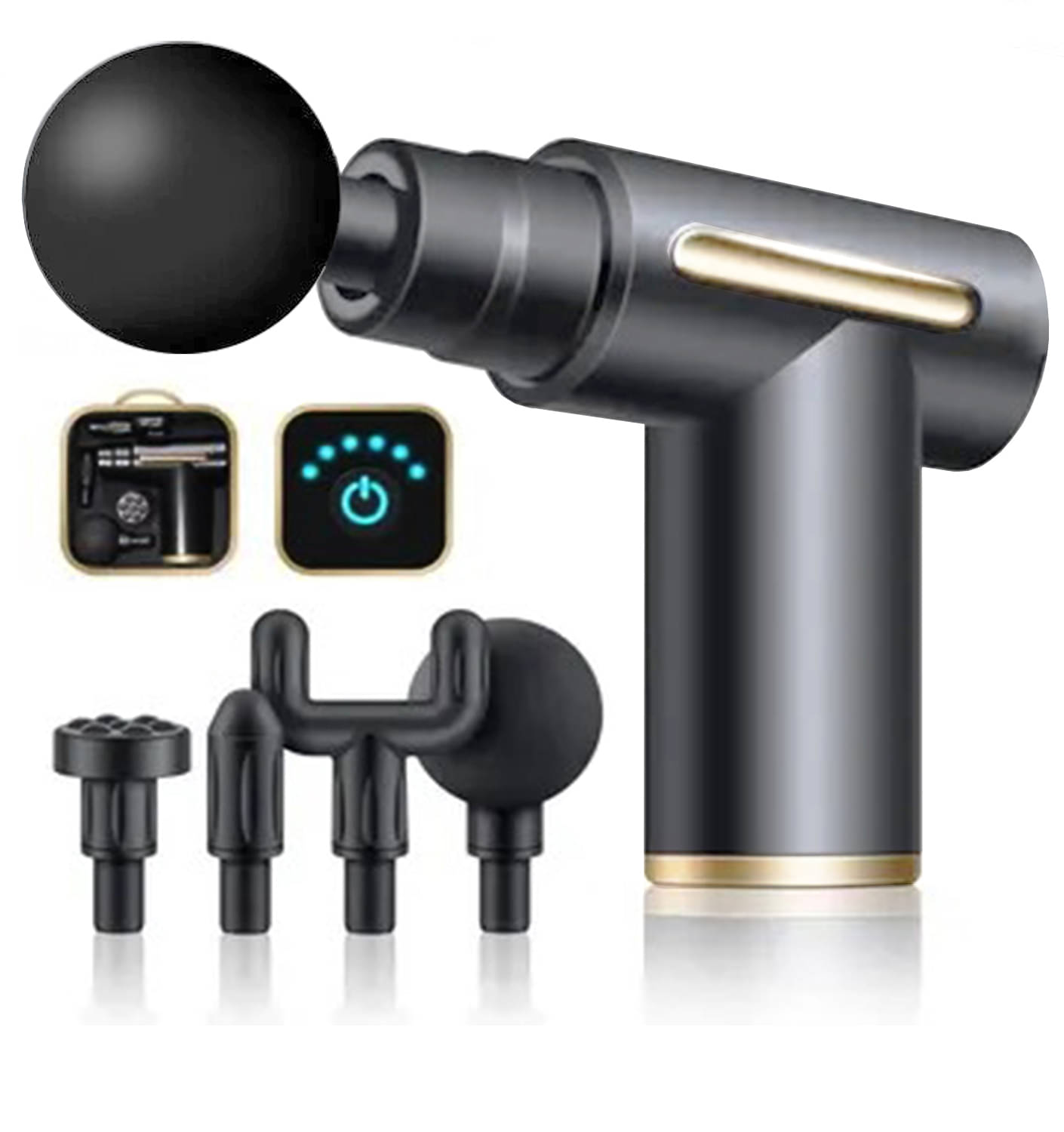     			Retailstore Powerful Full Body Grey Battery Operated Massagers