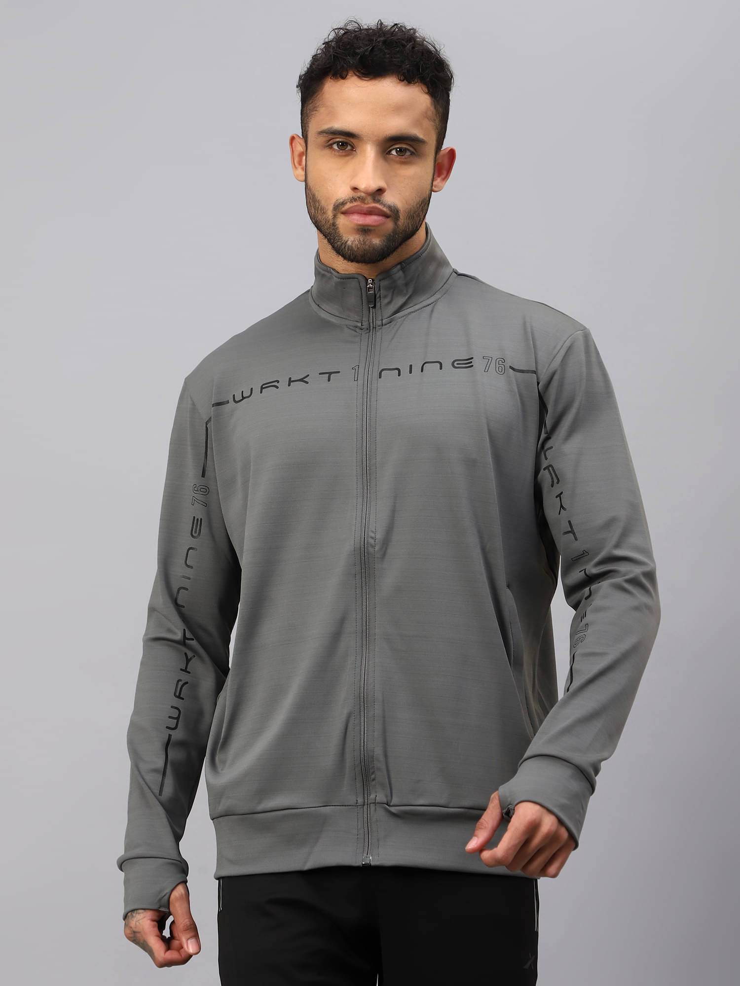 Vector X Grey Polyester Men's Gym Sweatshirt ( Pack of 1 ) Vector X Grey Polyester Men's Gym Sweatshirt ( Pack of 1 )