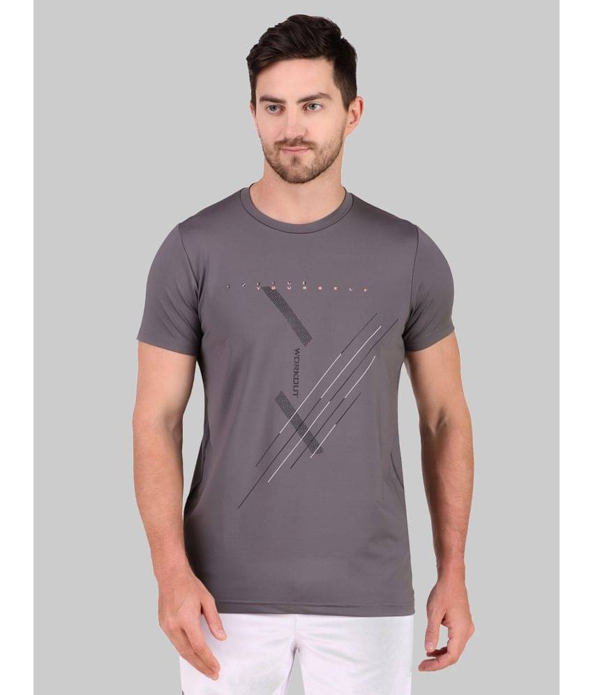 Vector X Polyester Regular Fit Printed Half Sleeves Men's Round T-Shirt - Grey ( Pack of 1 ) Vector X Polyester Regular Fit Printed Half Sleeves Men's Round T-Shirt - Grey ( Pack of 1 )