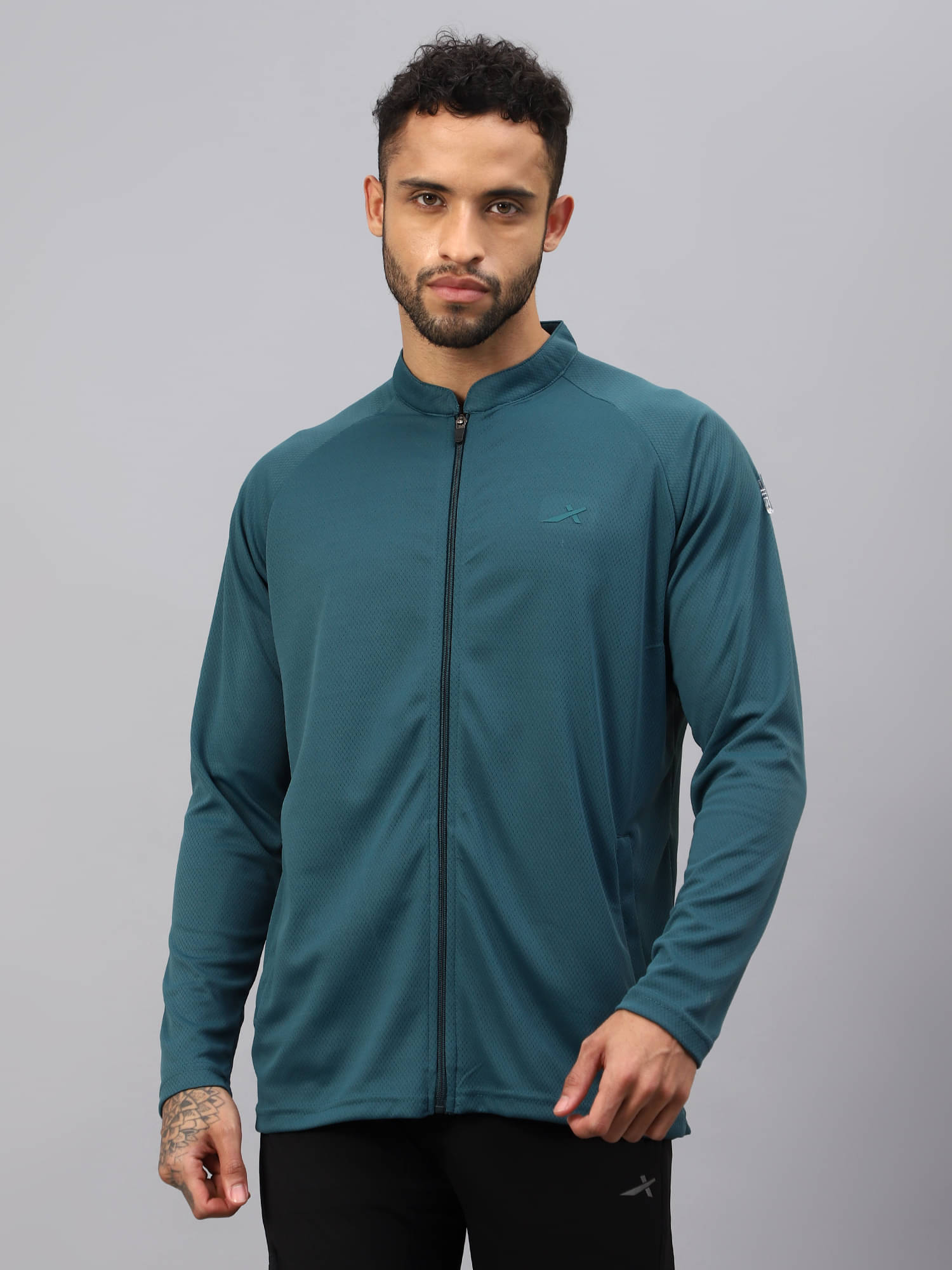     			Vector X Turquoise Polyester Men's Football Sweatshirt ( Pack of 1 )