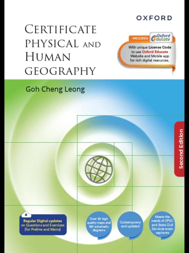     			Certificate Physical And Human Geography by Goh Cheng Leong