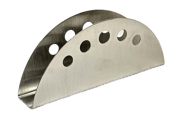     			Dynore Round Hole Tissue Holder Stainless Steel Napkin Holder 1 Pcs