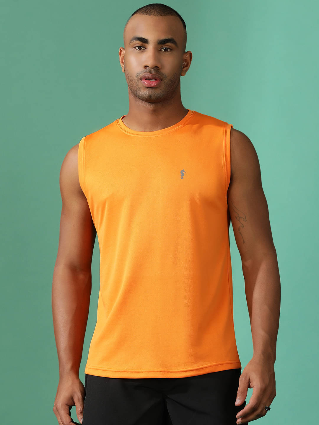 EPPE Orange Polyester Regular Fit Men's Sports T-Shirt ( Pack of 1 ) EPPE Orange Polyester Regular Fit Men's Sports T-Shirt ( Pack of 1 )