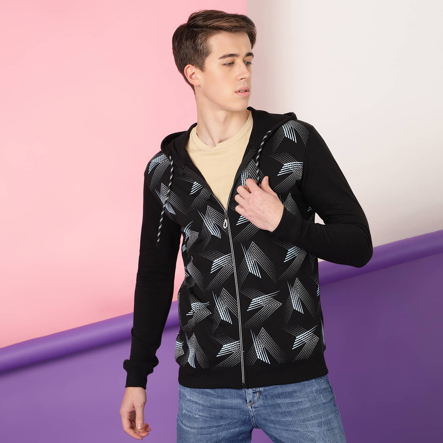 FTX Fleece Men's Casual Jacket - Multicolor ( Pack of 1 ) FTX Fleece Men's Casual Jacket - Multicolor ( Pack of 1 )