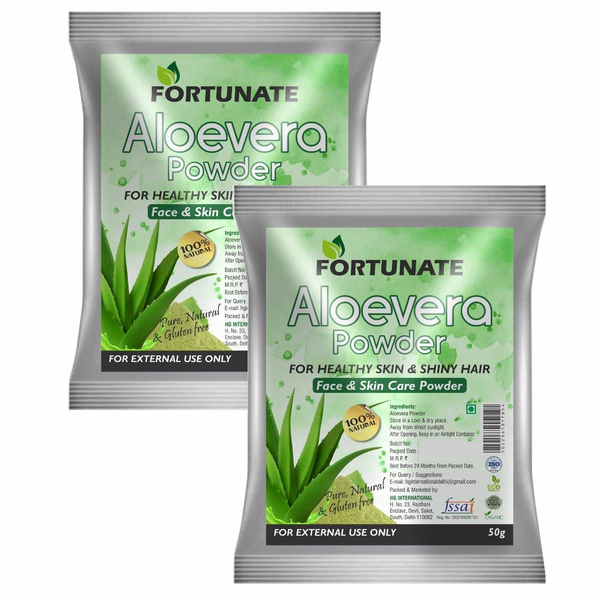     			Aloe Vera Powder for Face, Skin & Hair