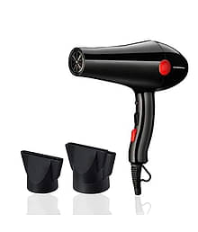 GEEO NEW Choba Hair Dryer Black More than 2500W Hair Dryer