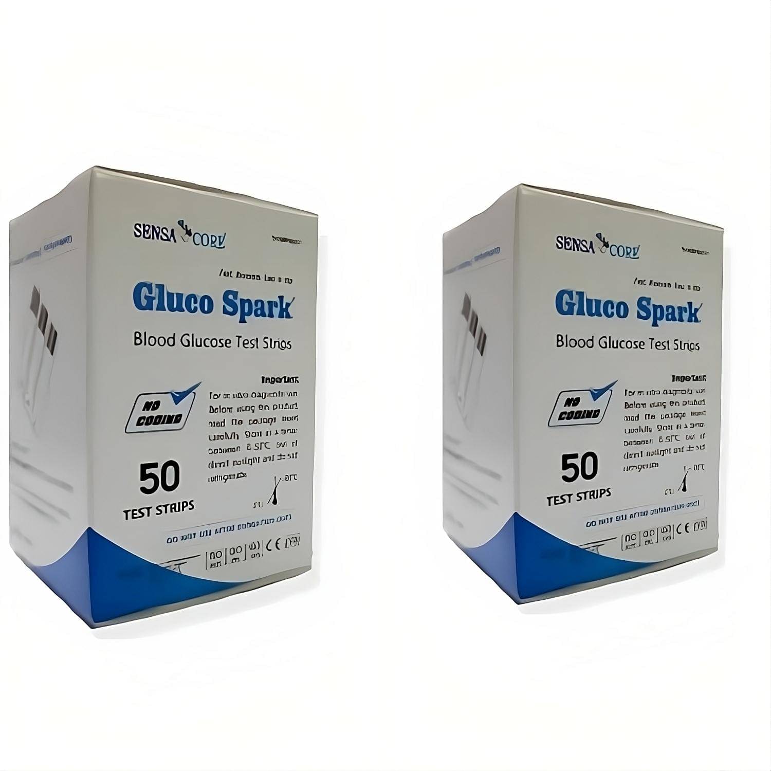 Gluco Spark Spark50X2 100 Test Strips Gluco Spark Spark50X2 100 Test Strips