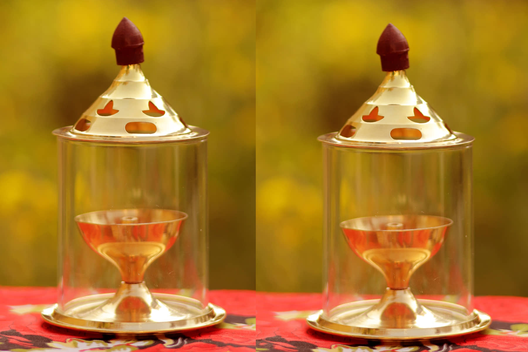 Heaven Decor Brass Table Diya - Pack of 2
