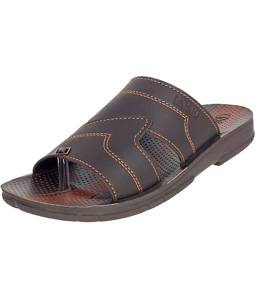 Flipkart Inblu Slippers Mens Action Tan Men's Leather Slipper