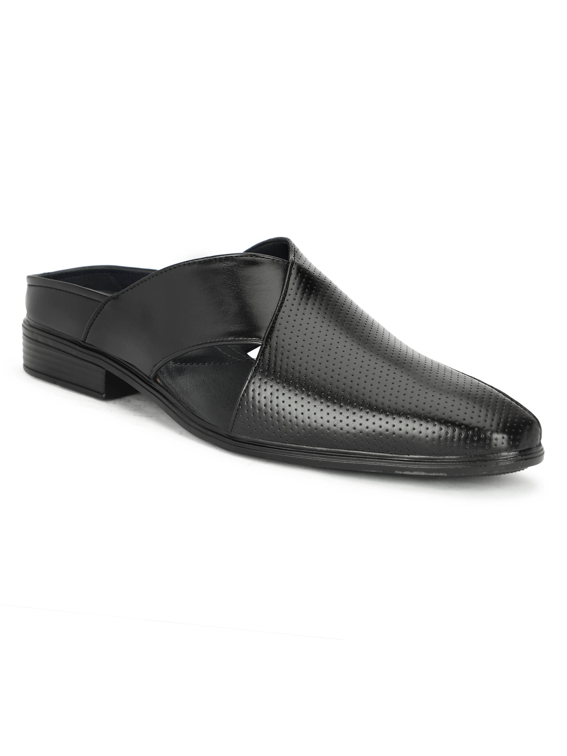     			Rimezs Black Men's Mule