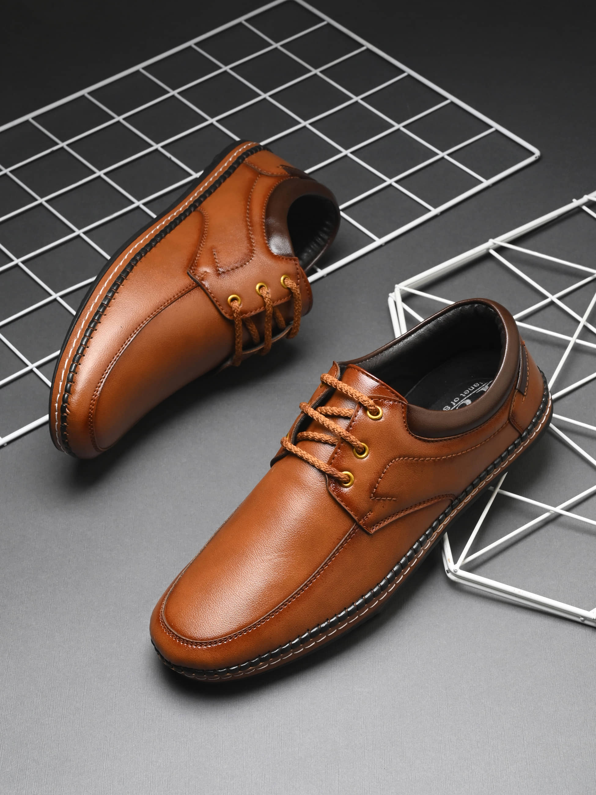 Rising Wolf Tan Men's Lifestyle Shoes - Casual Shoes | Buy online on ZillyBuy