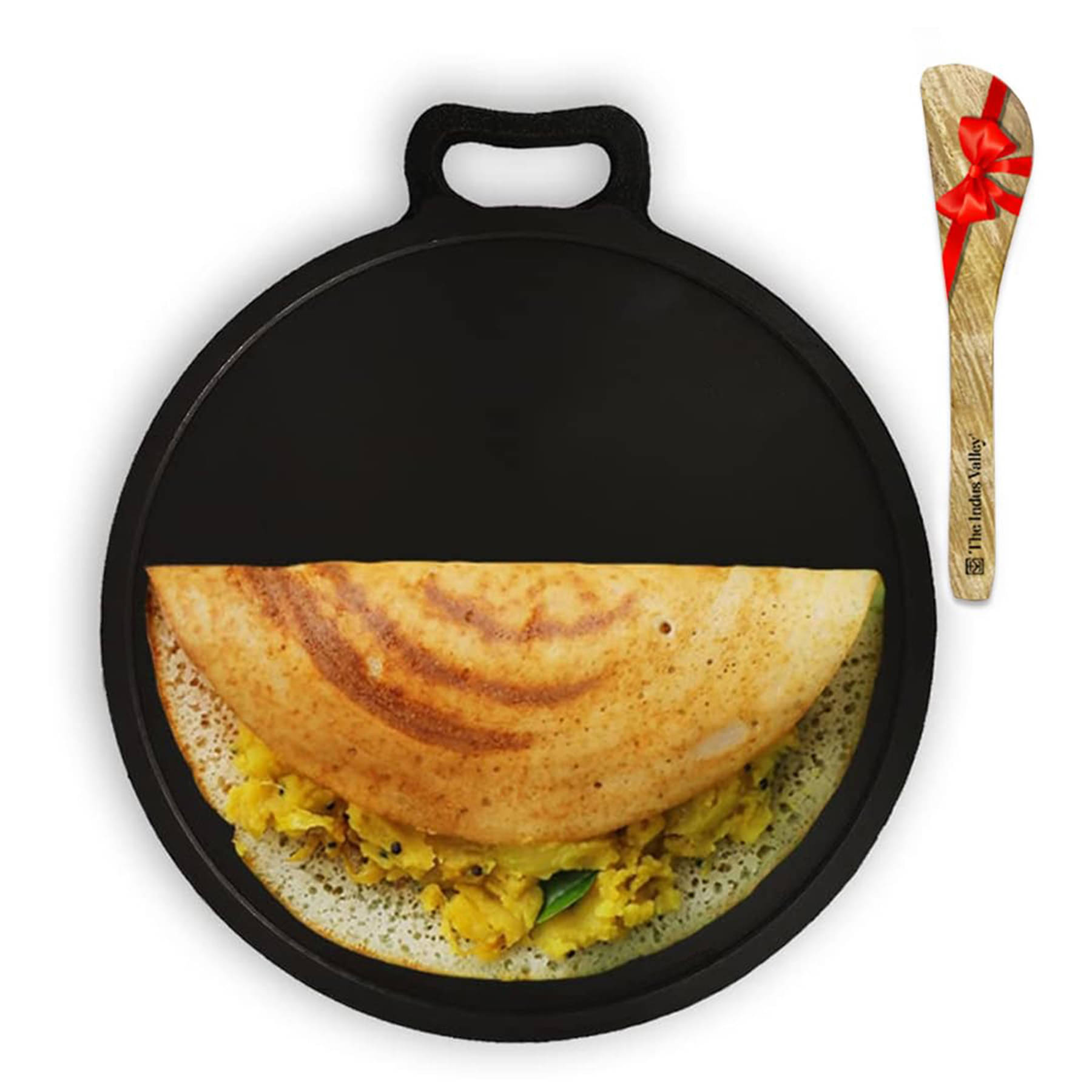     			The Indus Valley Cast Iron Dosa Tawa ( Pack of 1 )