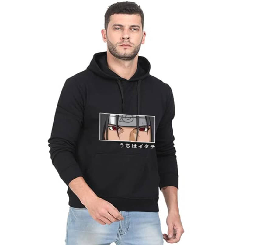 Unicus Apparel Fleece Hooded Men's Sweatshirt - Black ( Pack of 1 ) Unicus Apparel Fleece Hooded Men's Sweatshirt - Black ( Pack of 1 )