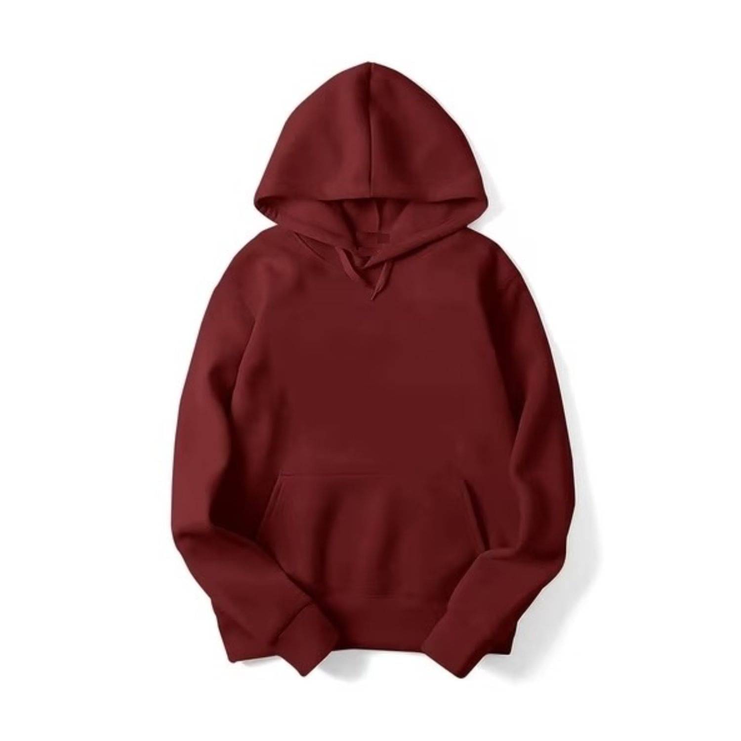     			Unicus Apparel Fleece Hooded Men's Sweatshirt - Maroon ( Pack of 1 )