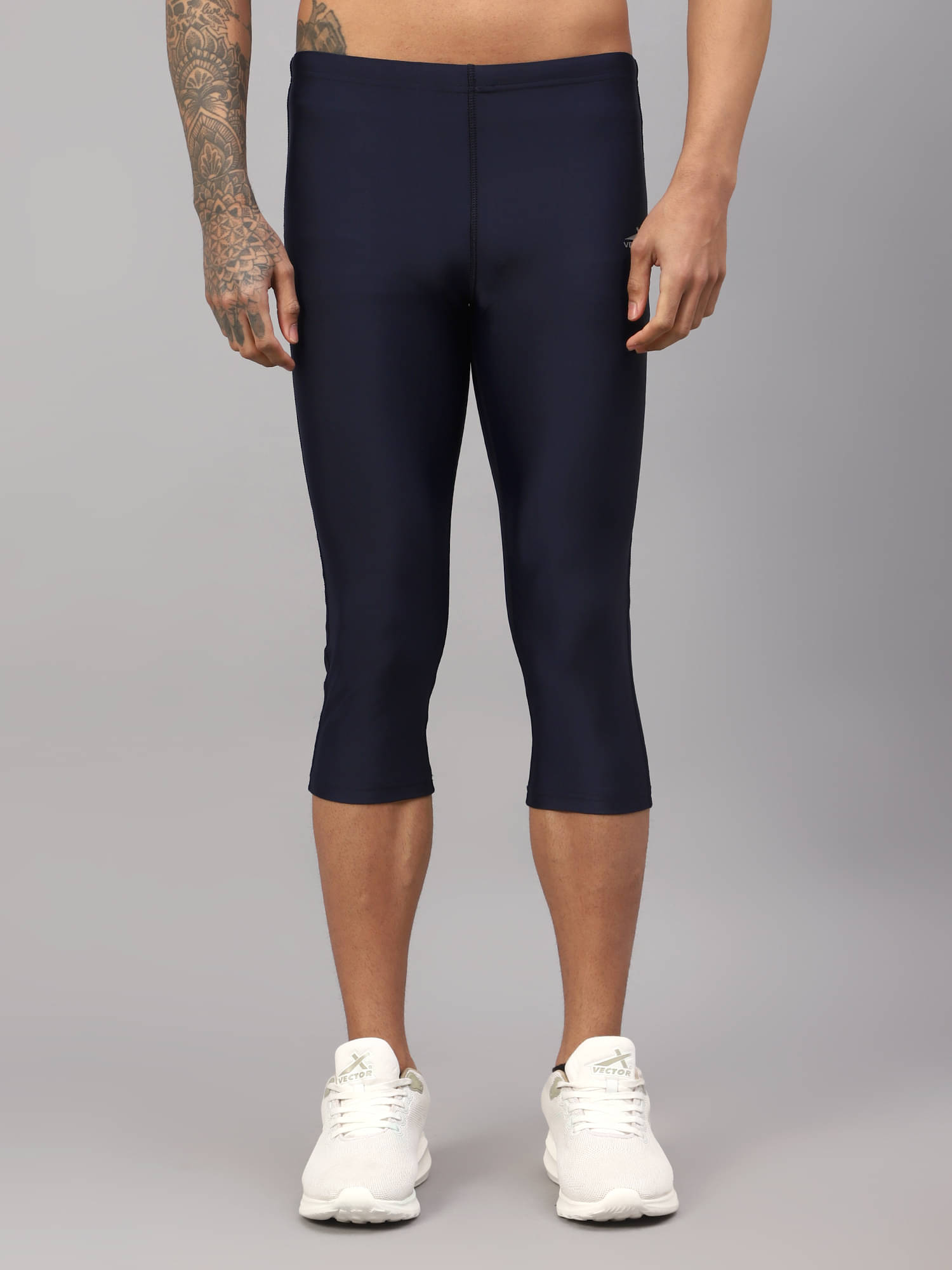     			Vector X Navy Polyester Men's Three-Fourths ( Pack of 1 )