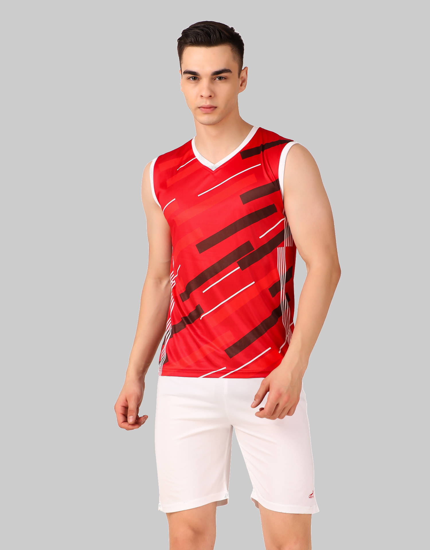 Vector X Red Polyester Regular Fit Printed Men's Sports Tracksuit ( Pack of 2 ) Vector X Red Polyester Regular Fit Printed Men's Sports Tracksuit ( Pack of 2 )