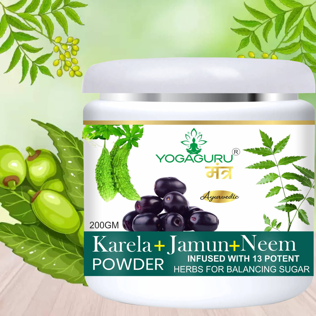     			Yogaguru Mantr Organic Powder 200 Gm