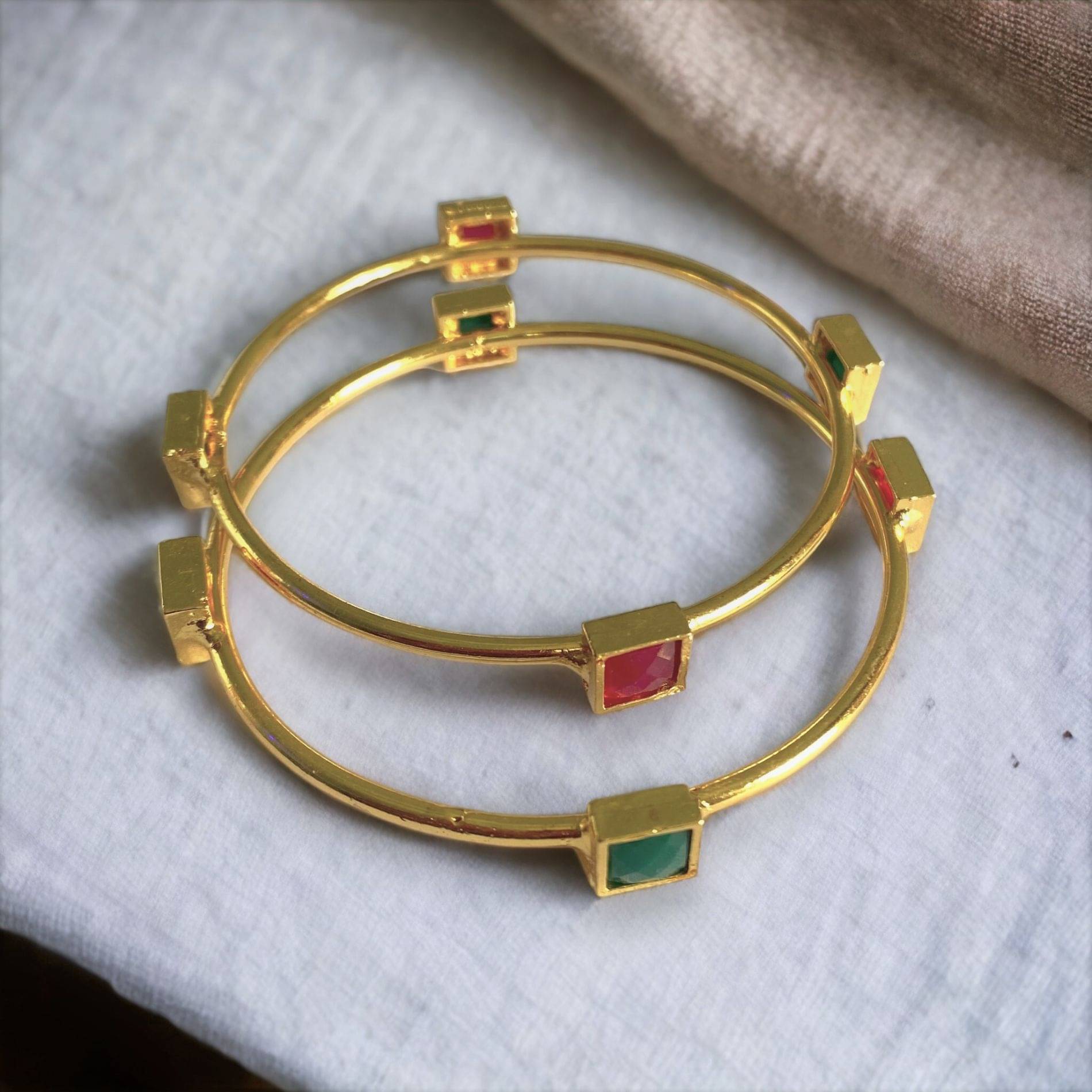 AARTISAI Yellow Bangle Set ( Pack of 1 ) AARTISAI Yellow Bangle Set ( Pack of 1 )