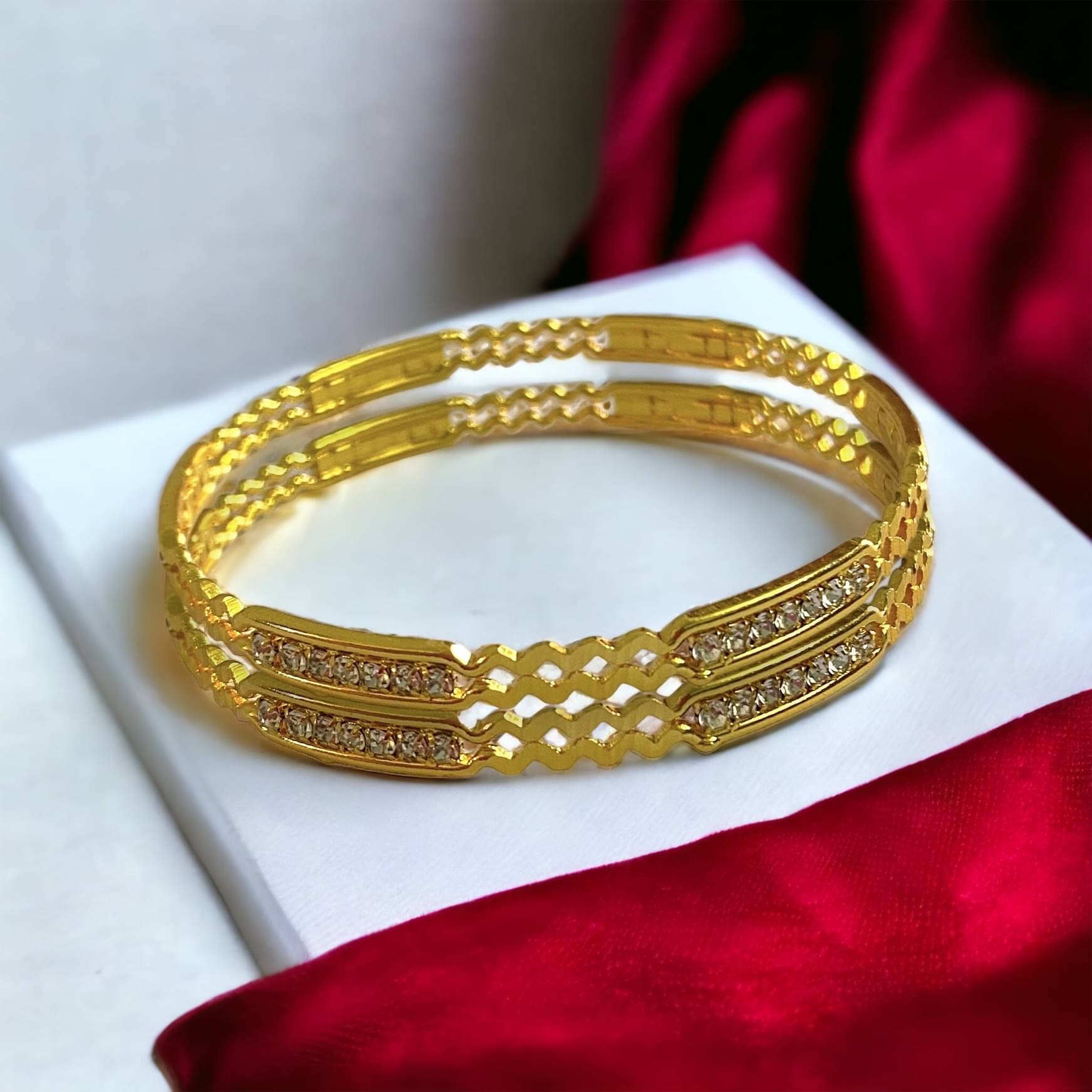 AARTISAI Yellow Bangle Set ( Pack of 1 ) AARTISAI Yellow Bangle Set ( Pack of 1 )