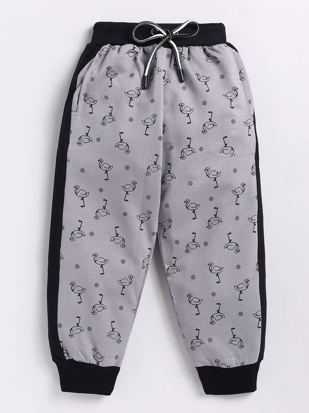     			CUTOPIES Pack of 1 Boys Cotton Trackpant ( Grey )
