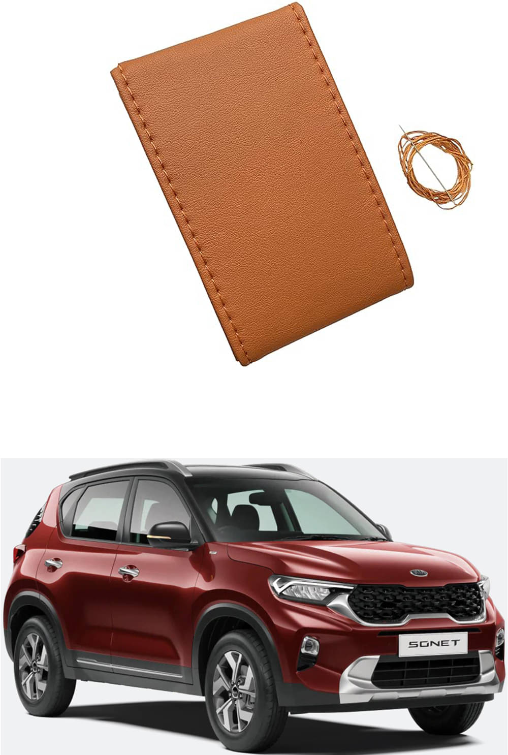 Etradezone Steering Cover Leatherite Etradezone Steering Cover Leatherite