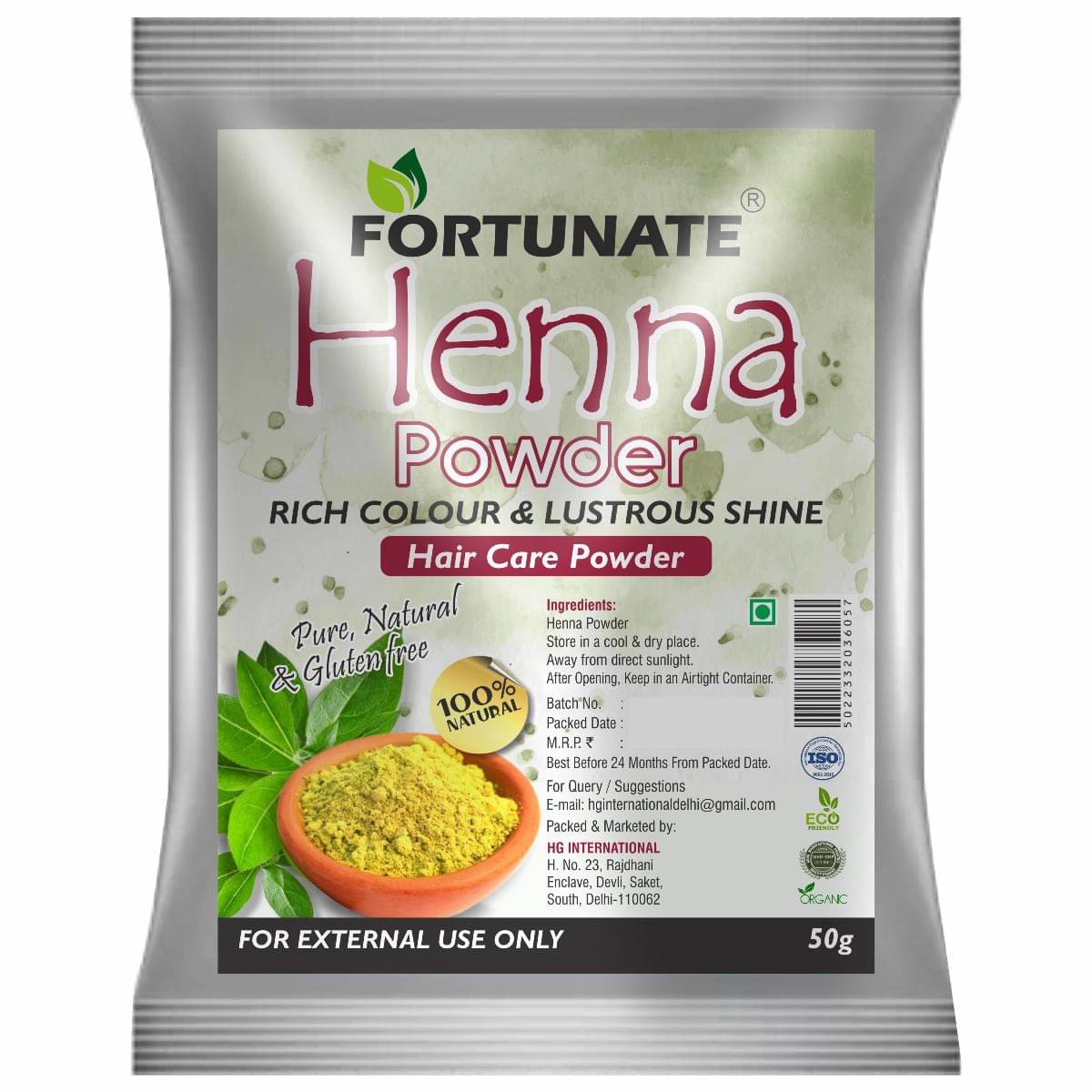 Herbal Henna Powder for Hair Color Herbal Henna Powder for Hair Color