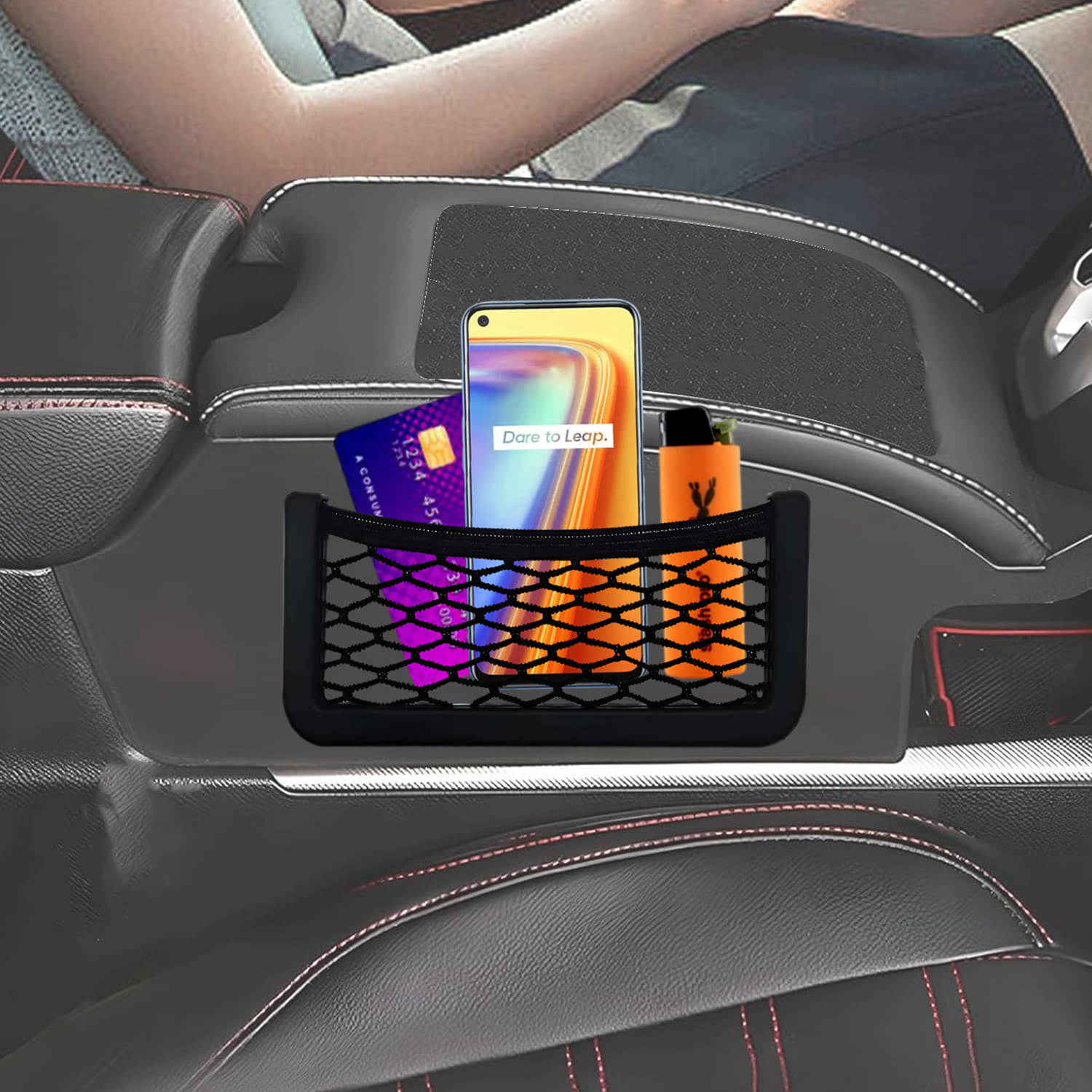 SIAGO Hook Type Holder for Front Seat Side Black     			SIAGO Hook Type Holder for Front Seat Side Black