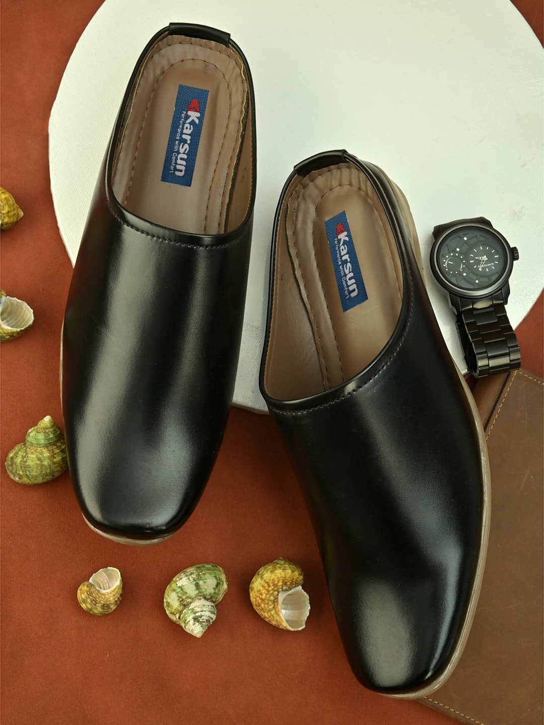 Karsun - Black Men's Sandals