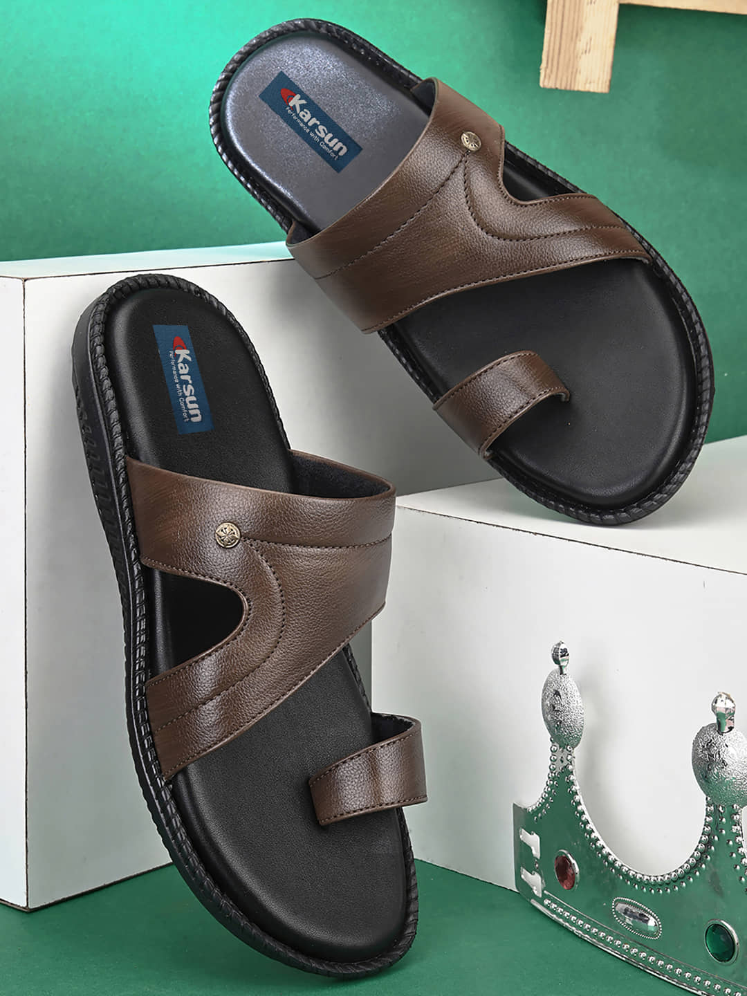 Karsun - Brown Men's Sandals