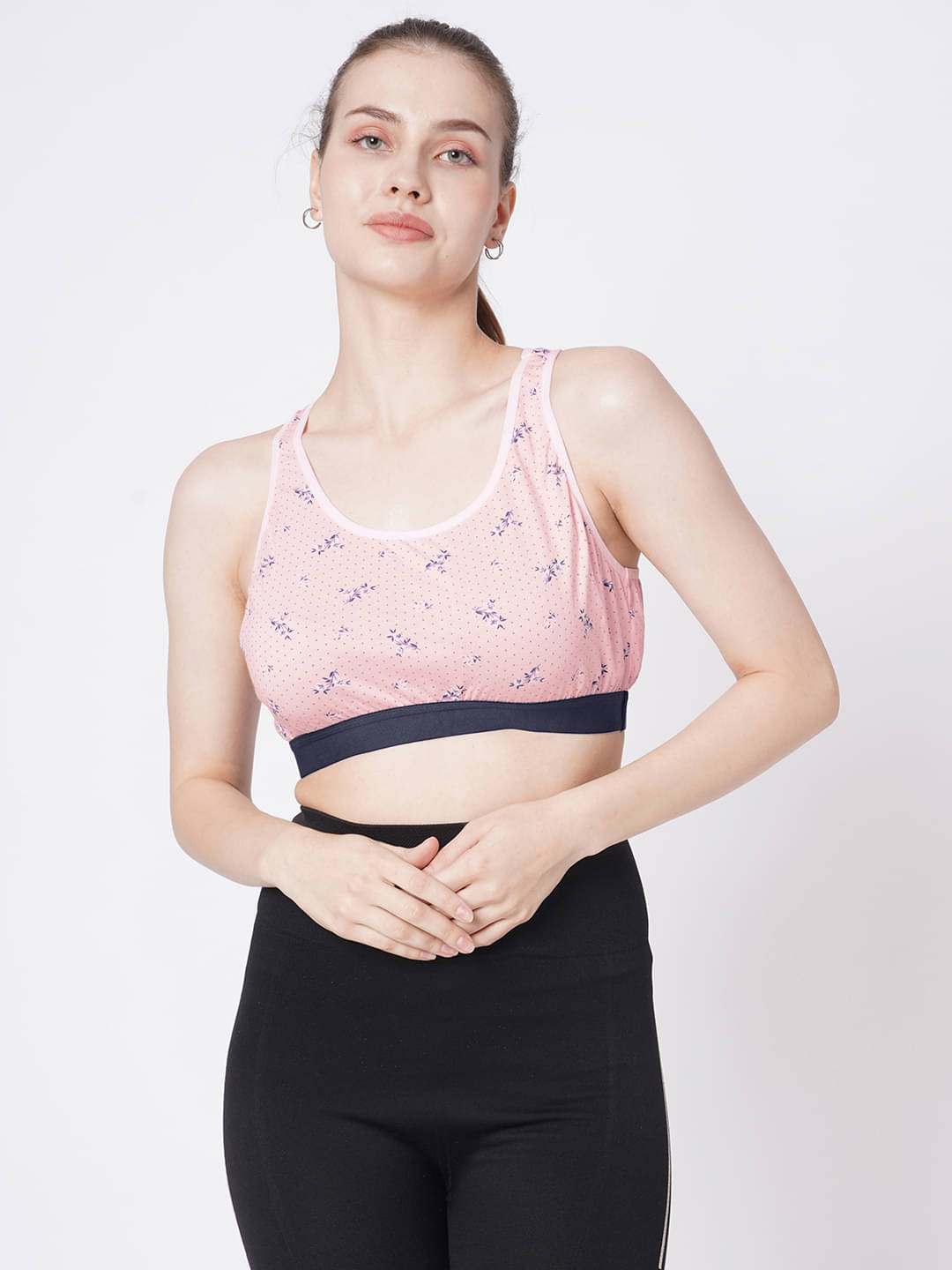 Leean Patterns Women's Cotton Blend Camisole Top ( Pink ) Leean Patterns Women's Cotton Blend Camisole Top ( Pink )