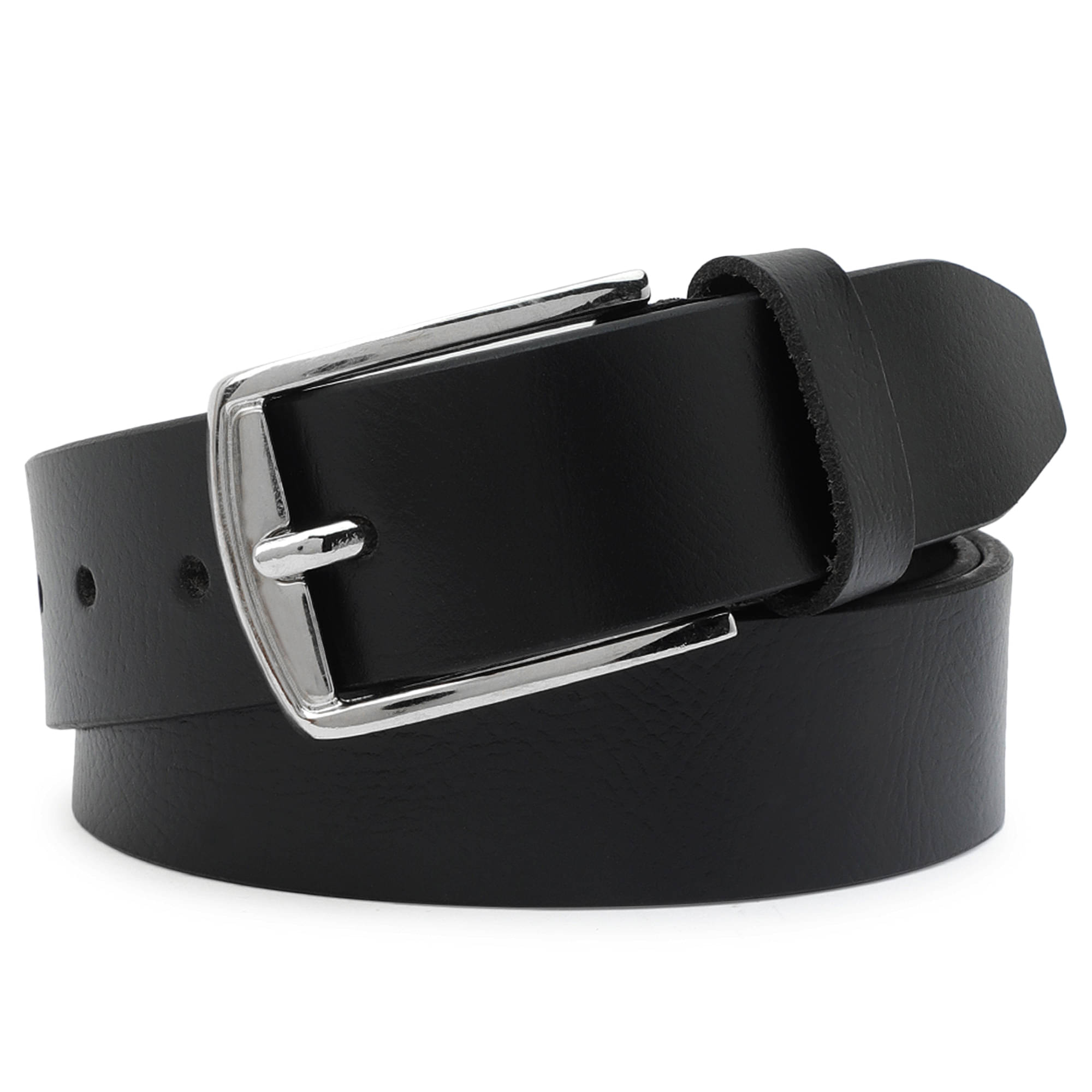     			Loopa - Black 100% Leather Men's Formal Belt ( Pack of 1 )