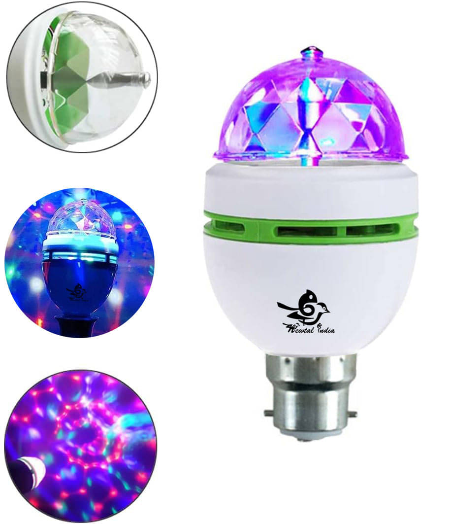     			Newtal India 3W Cool Day Light LED Bulb ( Single Pack )