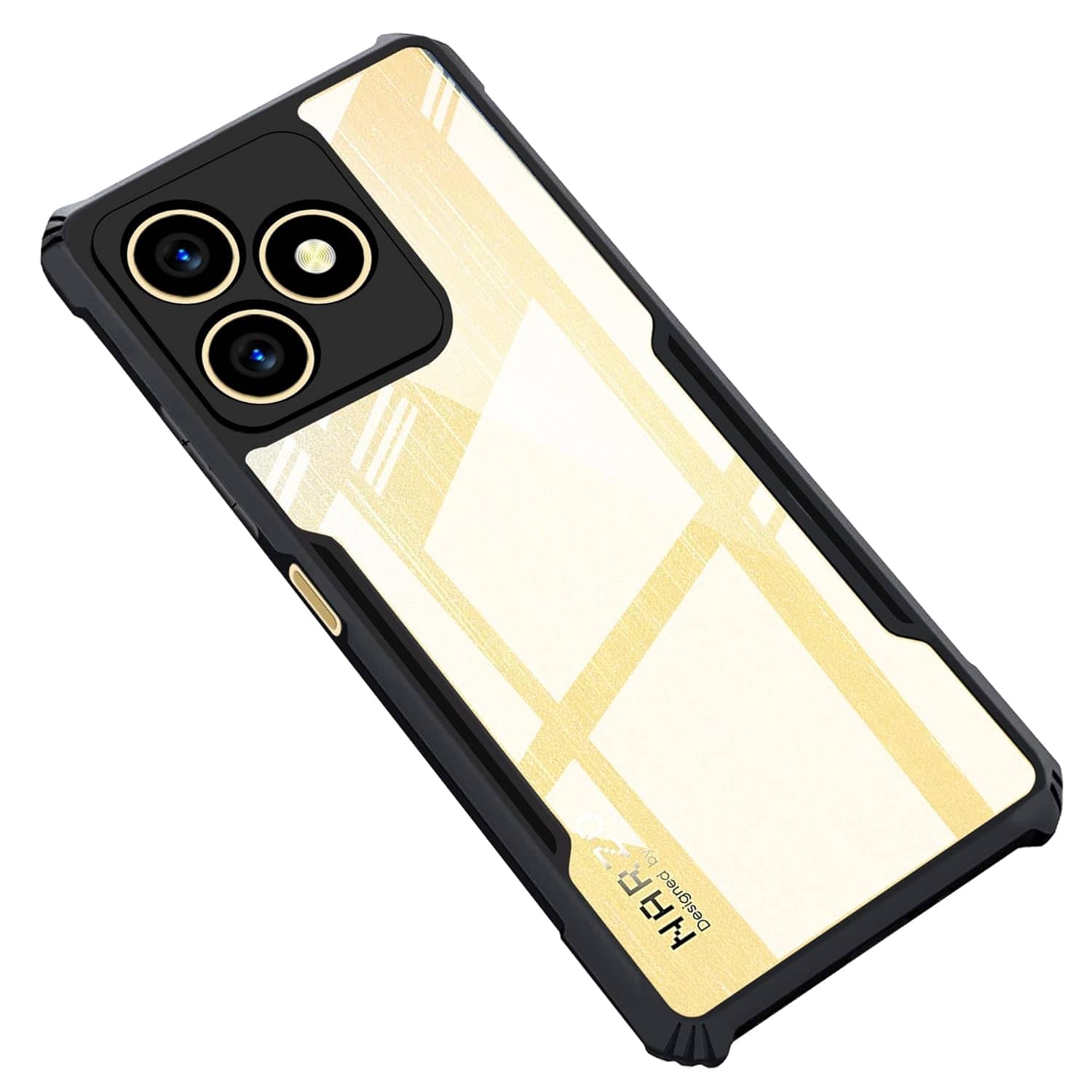 ZAMN Shock Proof Case Compatible For Polycarbonate Realme Narzo N53 ( )