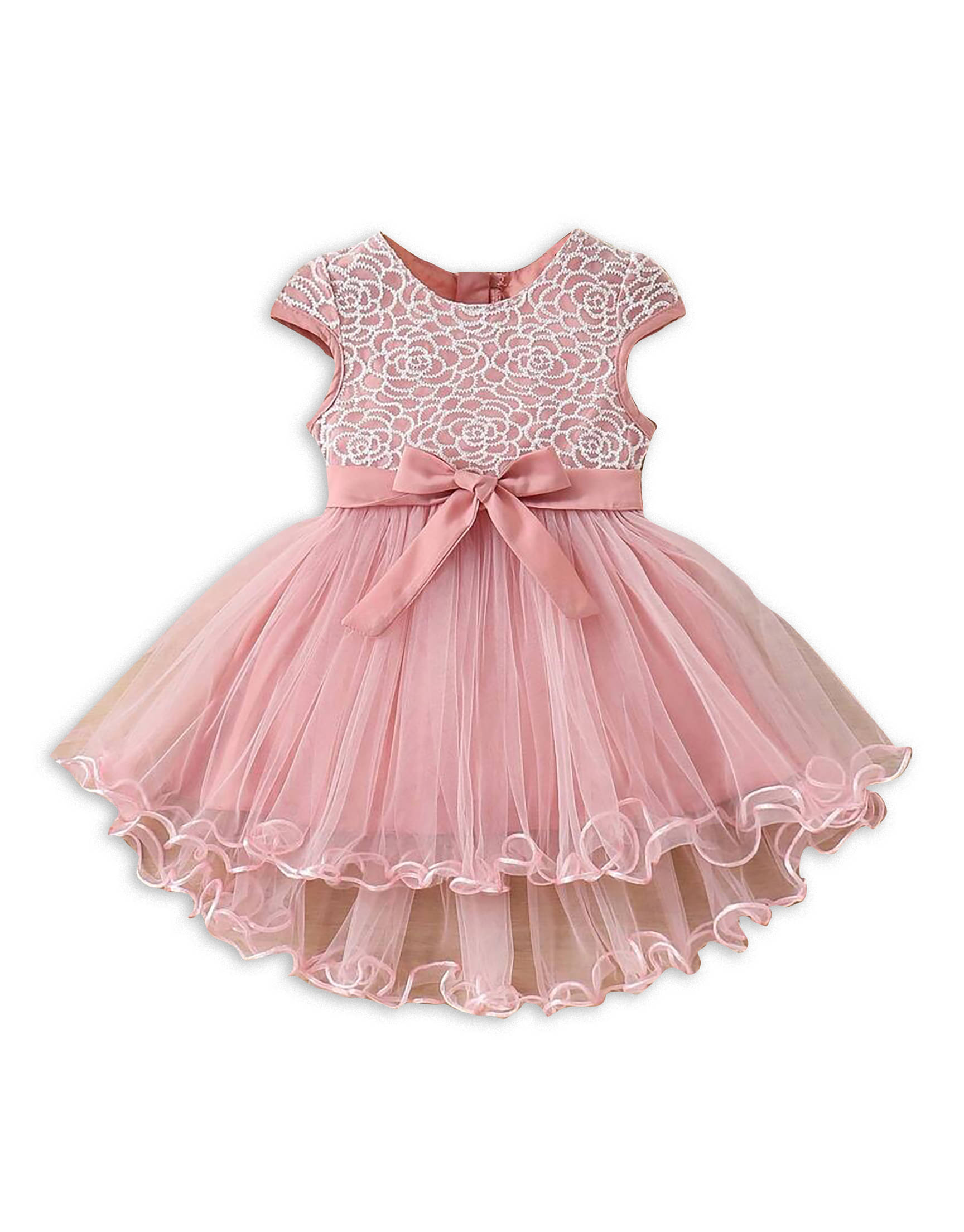 pamberston Lycra Fit And Flare Dress For Girls ( Pack of 1 , Pink ) pamberston Lycra Fit And Flare Dress For Girls ( Pack of 1 , Pink )