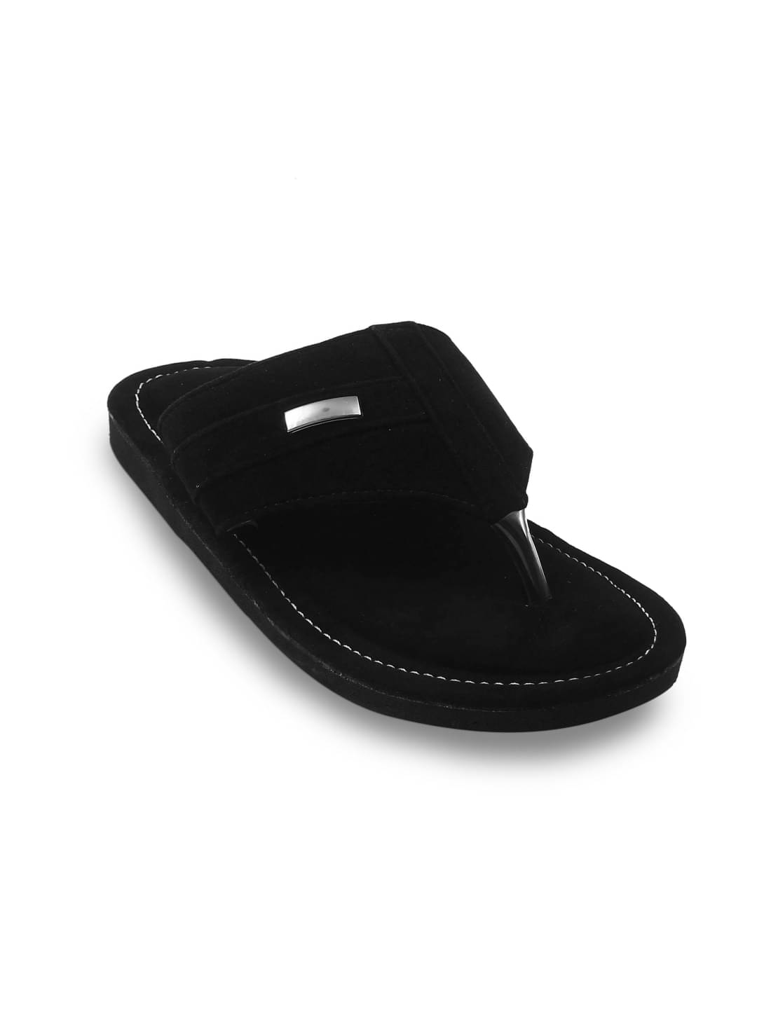     			Anjaneya Creations Black Men's Kolhapuris
