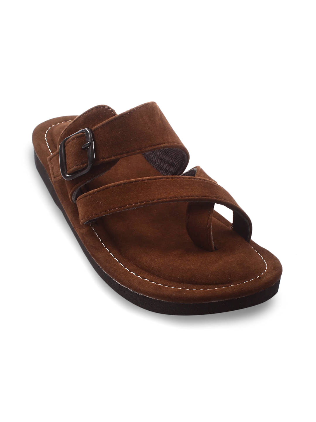     			Anjaneya Creations Brown Men's Kolhapuris