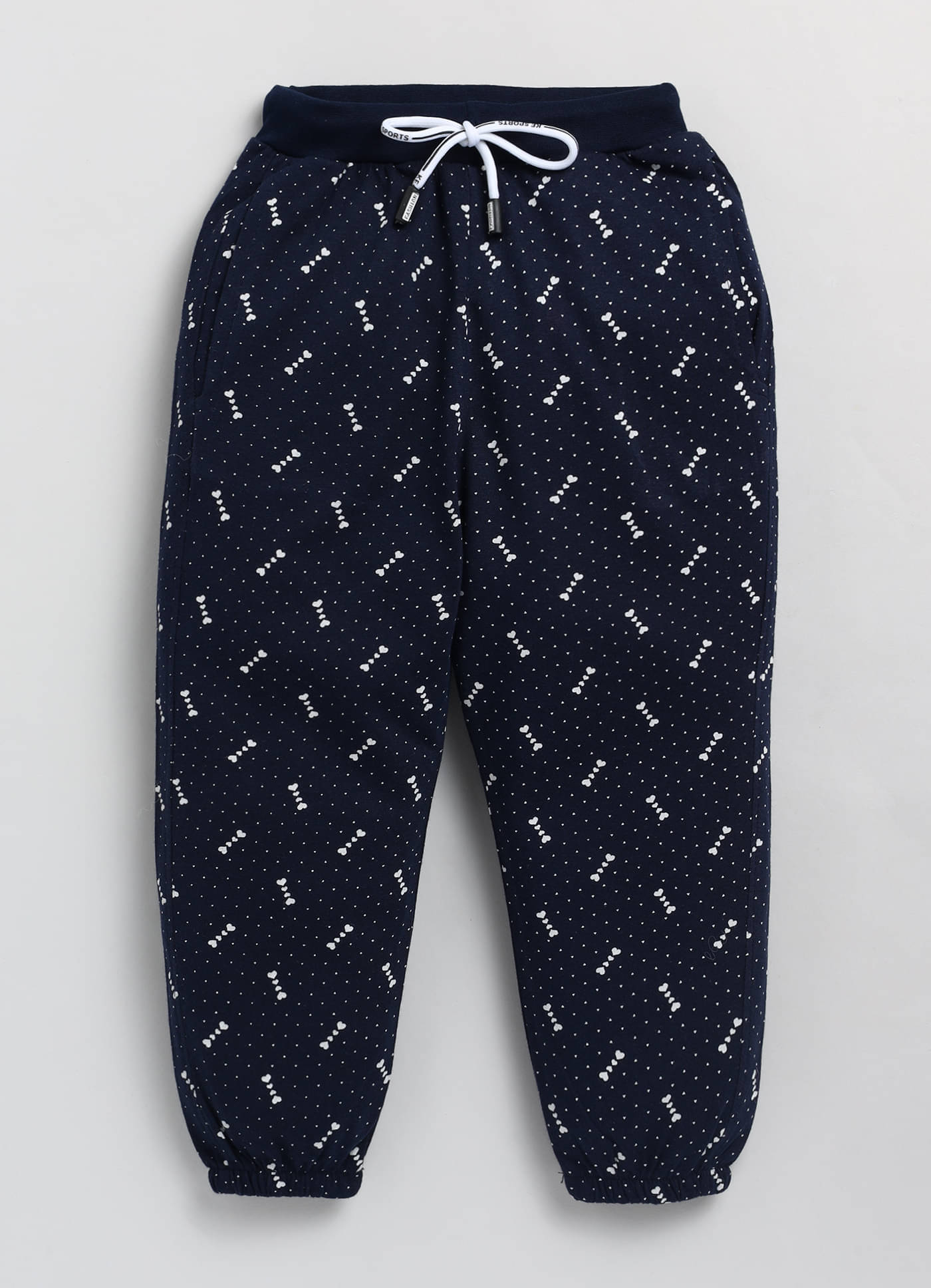     			CUTOPIES Pack of 1 Boys Cotton Trackpant ( Navy )