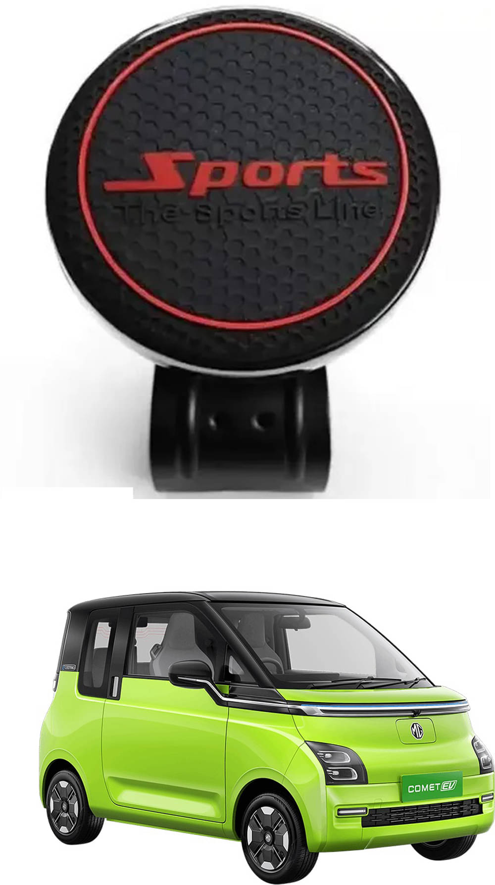     			Car New Steering Knob (Sports, Black) For Honda Comet