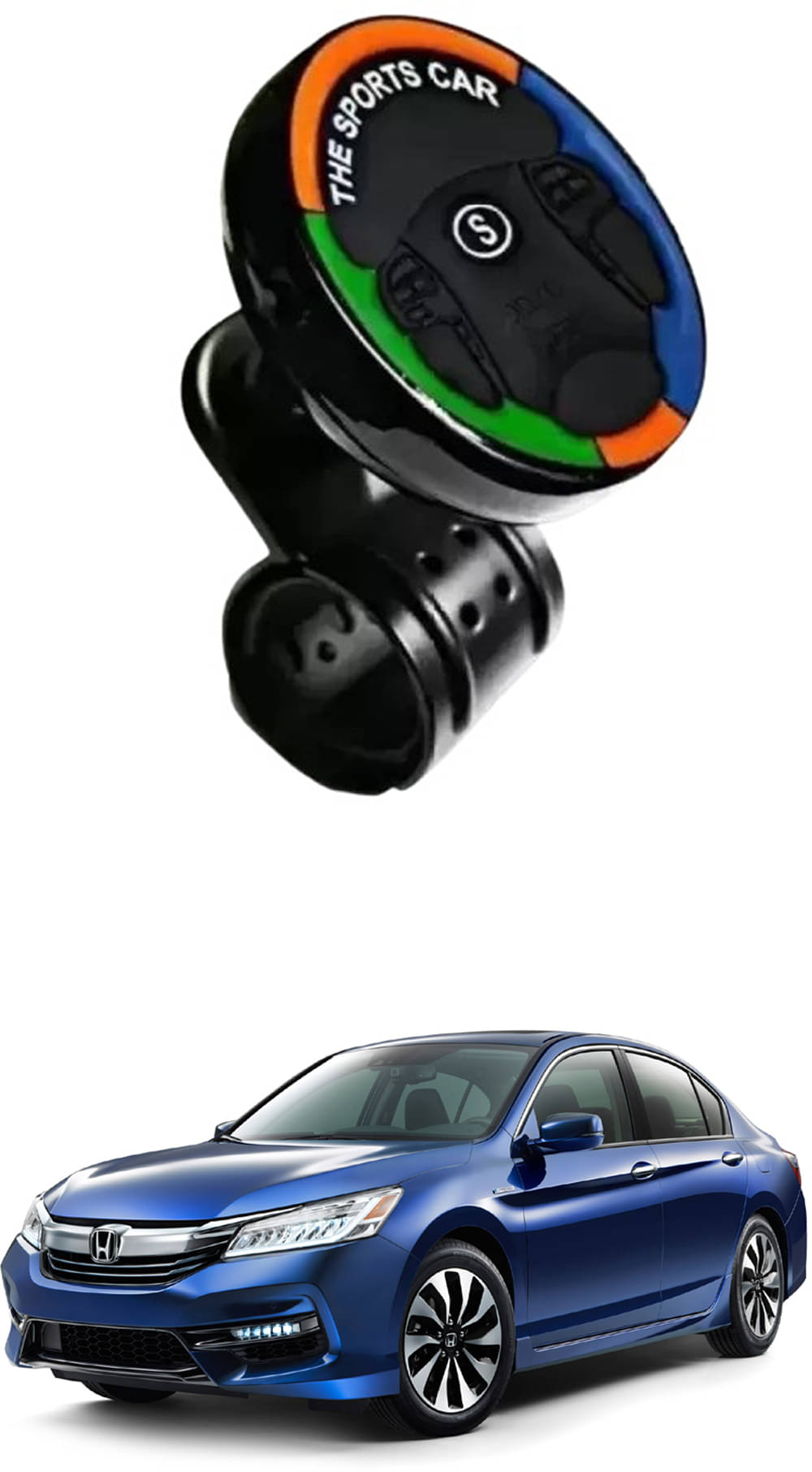 Car Sports Steering Knob (Multicolor) For Honda Accord Car Sports Steering Knob (Multicolor) For Honda Accord