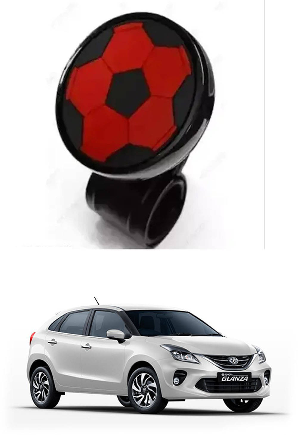     			Car Steering Knob ABS Quality (Ball Design) Best Product For Toyota Glanza