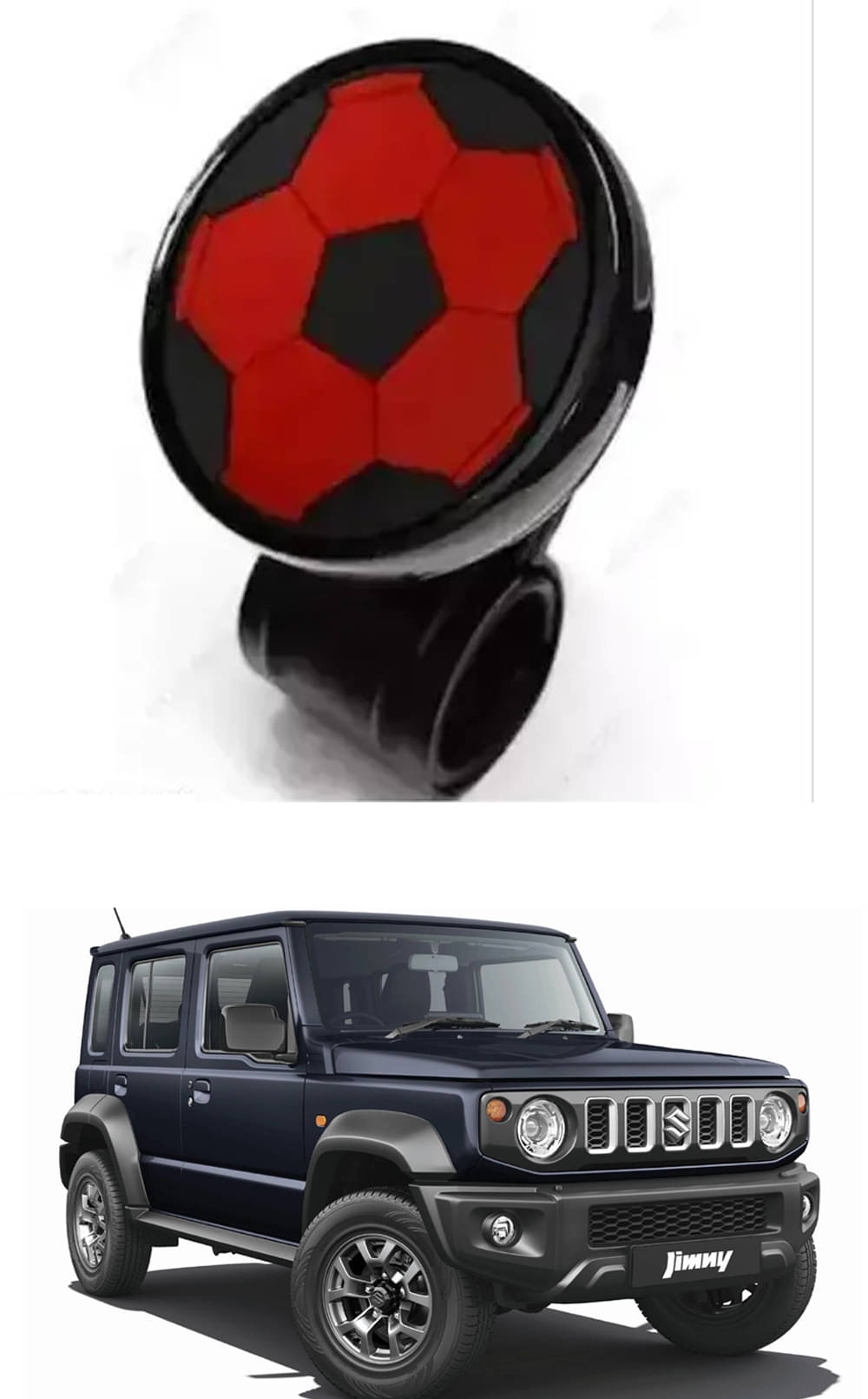 Car Steering Knob ABS Quality (Ball Design) Best Product For Maruti Suzuki Jimny Car Steering Knob ABS Quality (Ball Design) Best Product For Maruti Suzuki Jimny