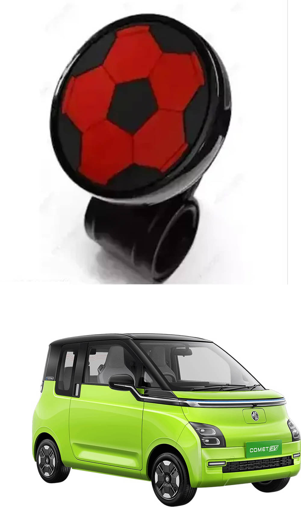     			Car Steering Knob ABS Quality (Ball Design) Best Product For Honda Comet