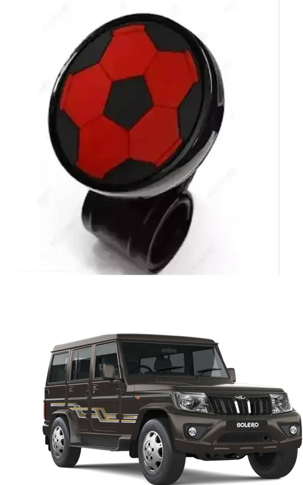     			Car Steering Knob ABS Quality (Ball Design) Best Product For Mahindra Bolero
