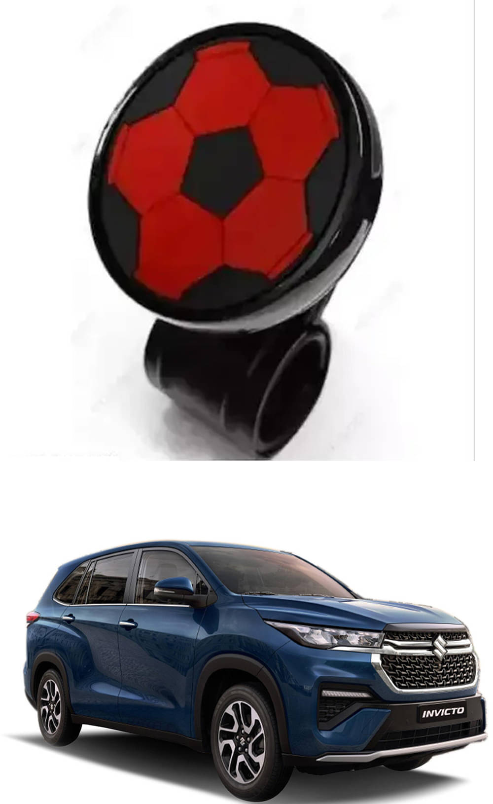 Car Steering Knob ABS Quality (Ball Design) Best Product For Maruti Suzuki Invicto Car Steering Knob ABS Quality (Ball Design) Best Product For Maruti Suzuki Invicto