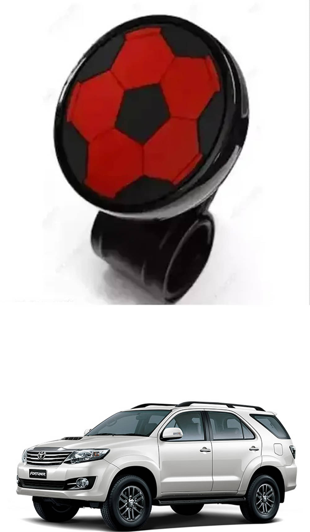 Car Steering Knob ABS Quality (Ball Design) Best Product For Toyota Fortuner Old Car Steering Knob ABS Quality (Ball Design) Best Product For Toyota Fortuner Old