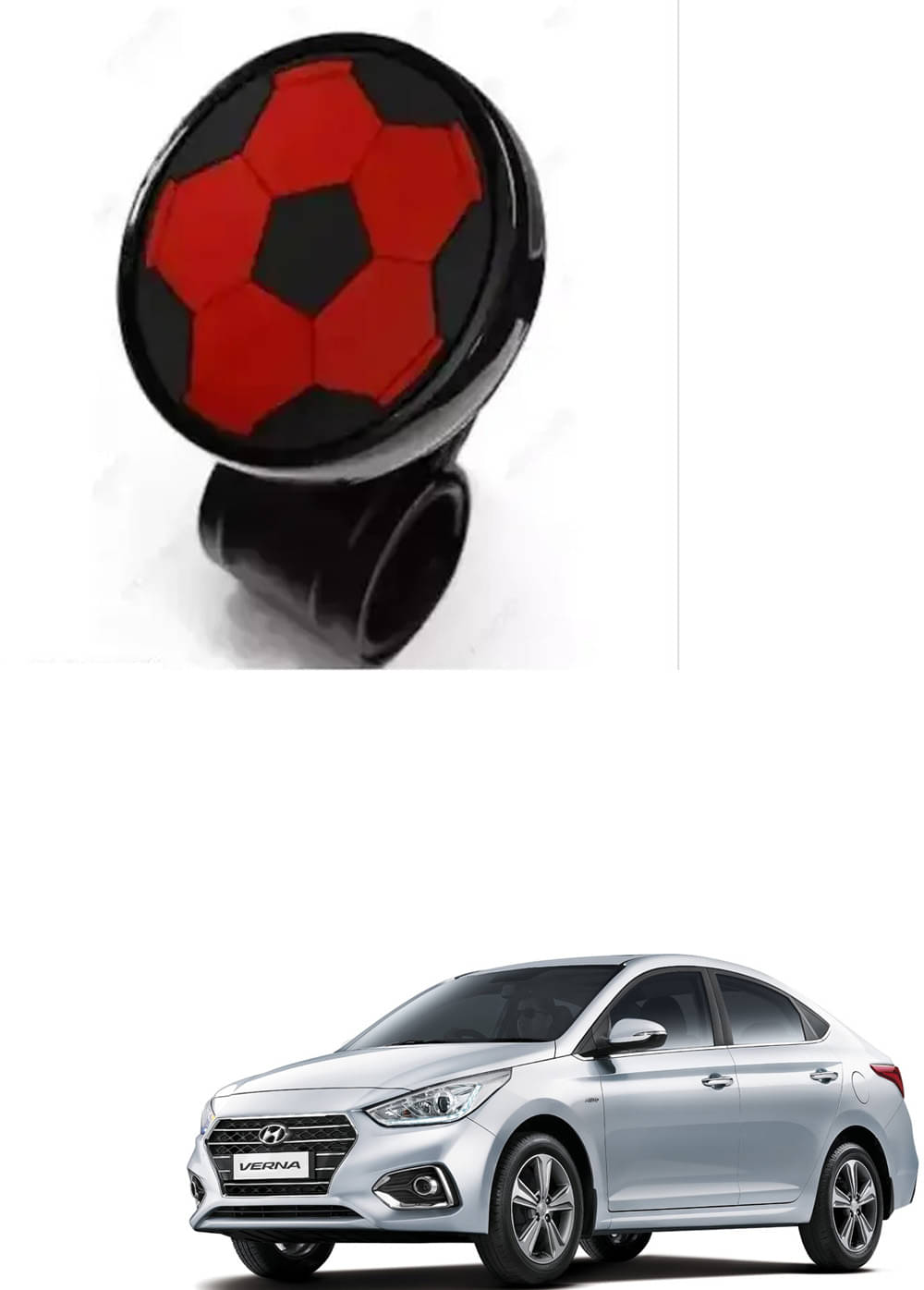     			Car Steering Knob ABS Quality (Ball Design) Best Product For Hyundai Verna